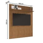 Painel Ripado Siena Sala Para Tv Até 70 Polegadas 220 Cm