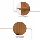 Painel Ripado Siena Sala Para Tv Até 70 Polegadas 220 Cm