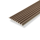 Painel Ripado Slim Interno Em Wpc 290 X 17cm (0 493m²) - Cinz