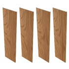 Painel Ripado Tóquio 2,50x2,32x3,3mm(5,8)m²  Ecorevest Madeira