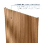 Painel Ripado Tóquio 2,50x2,32x3,3mm(5,8)m²  Ecorevest Madeira
