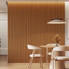 Painel Ripado Tóquio 2,50x2,32x3,3mm(5,8)m²  Ecorevest Madeira