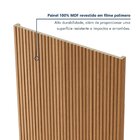 Painel Ripado Tóquio 2,50x1,16x3,3mm(2,9)m²  Ecorevest Madeira