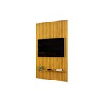 Painel Ripado Trento Em Mdf 240cmx143cm Cedro