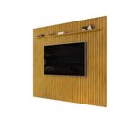 Painel Ripado Trento Em Mdf 240cmx275cm Cedro