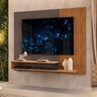 Painel Ripado Tv Até 50 Polegadas Freijó Cinza Urbano Nando D