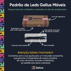 Painel Ripado Tv Até 85 Polegadas Com Led 230cm Nobre  Natura