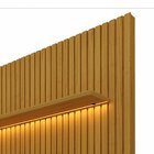 Painel Ripado Tv Até 85 Polegadas Com Led 230cm Nobre  Natura