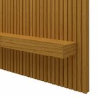 Painel Ripado Tv Até 85 Polegadas Com Led 230cm Nobre  Natura