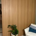 Painel Ripado Versátil: 03 Unid. 270x27cm Larg. - Amêndoa