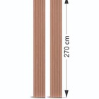 Painel Ripado Versátil 270 X 27cm (2 Unid.) - Gianduia