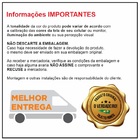 Painel Ripado Versátil 270 X 27cm (4 Unid.) - Preto Tx