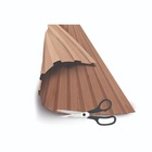 Painel Ripado Versátil Horizontal: 01 Unid. 110x270cm Larg. -