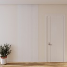 Painel Ripado Versatil Vertical - Branco