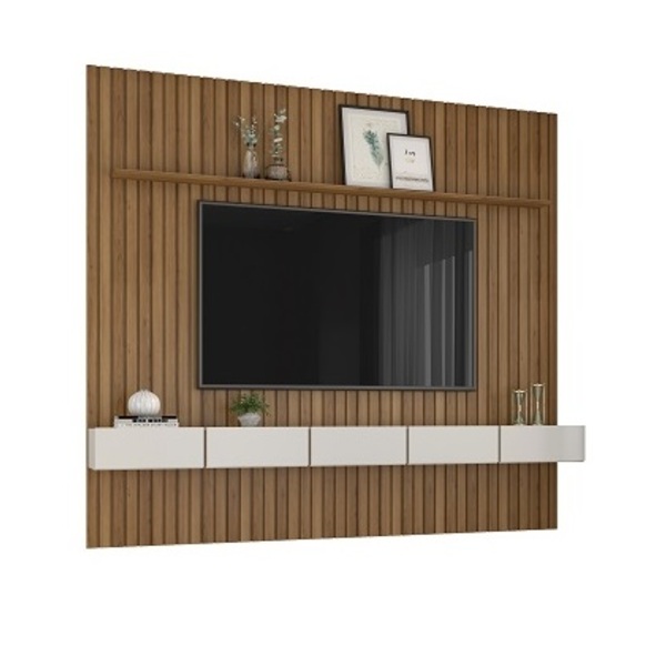 Painel Ripado Versatti 2.8 Nature - Fabri Móveis