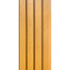 Painel Ripado Wpc Externo Cor Angelim Ouro Kit 5 Un - 2 90m X