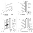 Painel Ripado Wpc Externo Cor Teca 2 90m X 20cm (0 58m²)