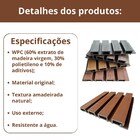 Painel Ripado Wpc Externo Varias Cores Kit 5 Un - 2 90m X 20c