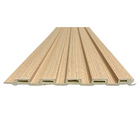 Painel Ripado Wpc Interno Low Cor: Freijó Liso Kit 5 Un - 2 9