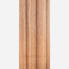 Painel Ripado Wpc Interno Wide Cor: Freijó Kit 5 Un - 2 90m X