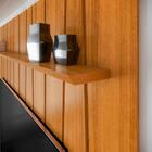 Painel Ripado Zigzag Para Tv Até 75 Polegadas Roma 225cm