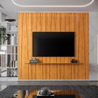 Painel Ripado Zigzag Para Tv Até 75 Polegadas Roma 225cm