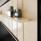 Painel Ripado Zigzag Para Tv Até 75 Polegadas Roma Com Nicho