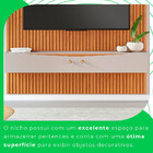 Painel Riso 218 X 182cm Candian Com Nicho - Jcm Movelara Cina