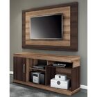 Painel Roma - Linea Brasil - Capuccino Wood / Ebano