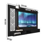 Painel Roma Para Tv Até 60 Polegadas Com 2 Porta - Branco