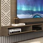 Painel Roma Para Tv Até 60 Polegadas Com 2 Porta - Castanho /