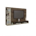 Painel Sabiá Jcm Movelaria Cacau/grigio