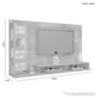 Painel Sabiá Jcm Movelaria Cacau/grigio