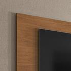 Painel Safira Tv 60 Polegadas Prateleira Reforçada Mdf Organi