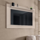 Painel Safira Tv 60 Polegadas Prateleira Reforçada Mdf Organi