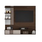 Painel Safira Tv Até 49 Polegadas Jcm Moveis Café/off