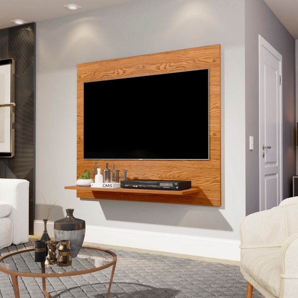 painel sala para tv ate 32 polegadas wood nature comprar moveis em casa