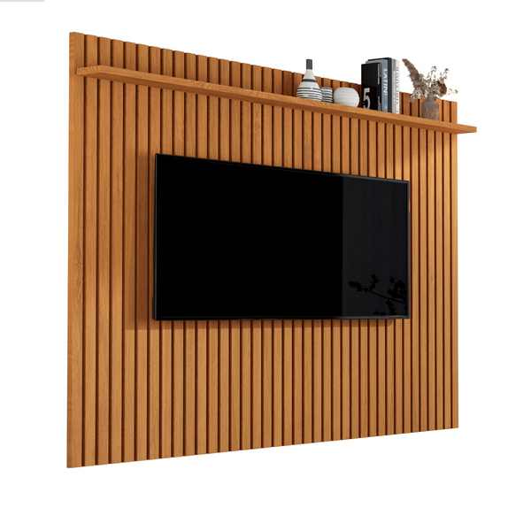 Painel Sala Para Tv De Até 75 Polegadas Ripado Venus 1.8 - Gi