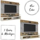 Painel Santiago Sala Para Tv Até 65 Polegadas