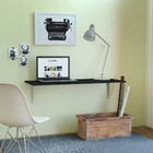 Painel sem Suporte Preto 120x50cm Cube Spaceo