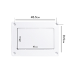 Painel Shaft Com Visita - Tampa De Inspeção - 52x38cm