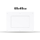 Painel Shaft Com Visita - Tampa De Inspeção - 69x49cm