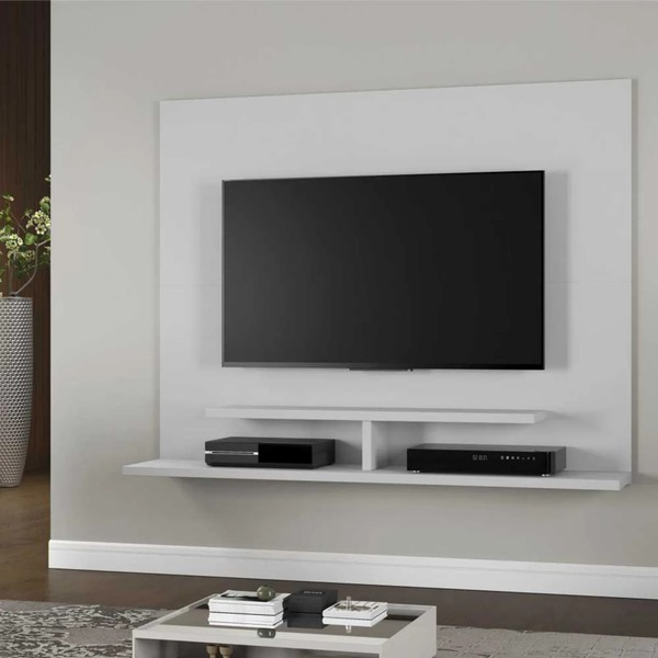 Painel Sion Para Tv Ate 56" Jcm Movelaria Cestaplus Branco