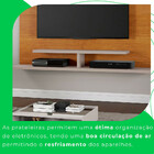 Painel Sion Para Tv Até 56 Polegadas Cinamono Off White