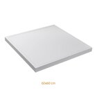 Painel Sobrepor Hometech Led Quadrado 50w 3k Facho 120° Bivol