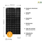 Painel Solar 370w Monocristalino Half-cell Sunenergy - Sun370