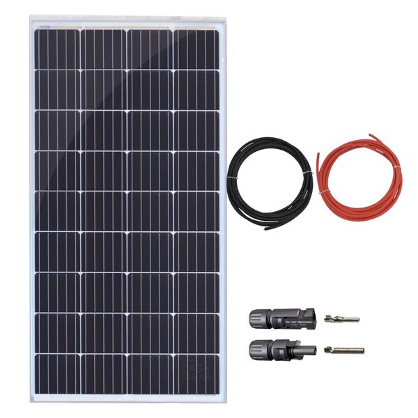 Painel Solar Monocristalino 150w/155w Resun Com Conector Mc4