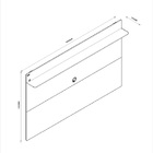 Painel Star 1.8 Branco/nature - Tebarrot Móveis