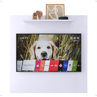 Painel Star Tv 32" Prateleira Superior Inferior 90x90 Decoraç