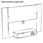 Painel Supenso Para Tv 47 Pol 120 Cm Arly